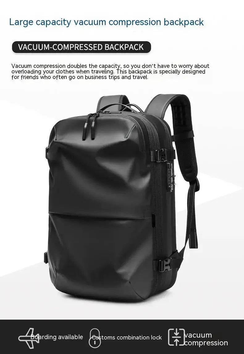 Men's Minimalist Multifunctional Large Capacity Travel Backpack Angel Wishes