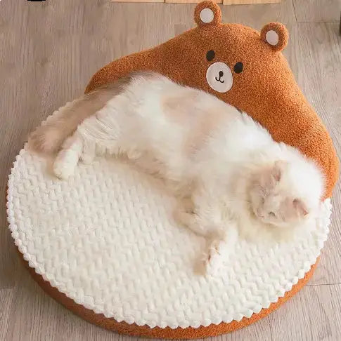 Nest Winter Sleeping With Cat Bed Mat Pet Supplies Angel Wishes