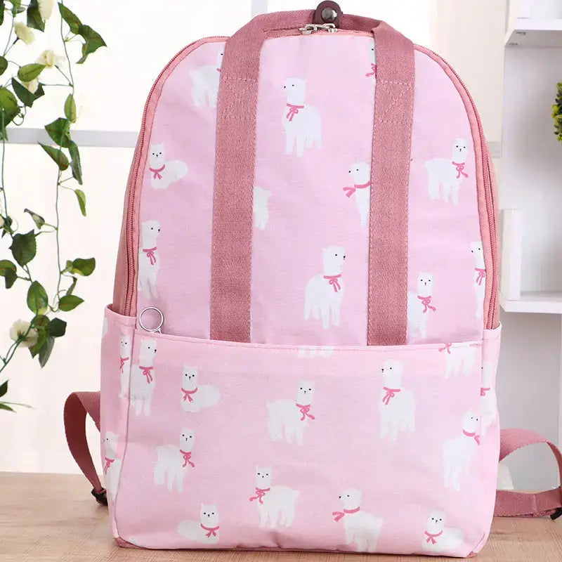 New Korean travel waterproof backpack Angel Wishes