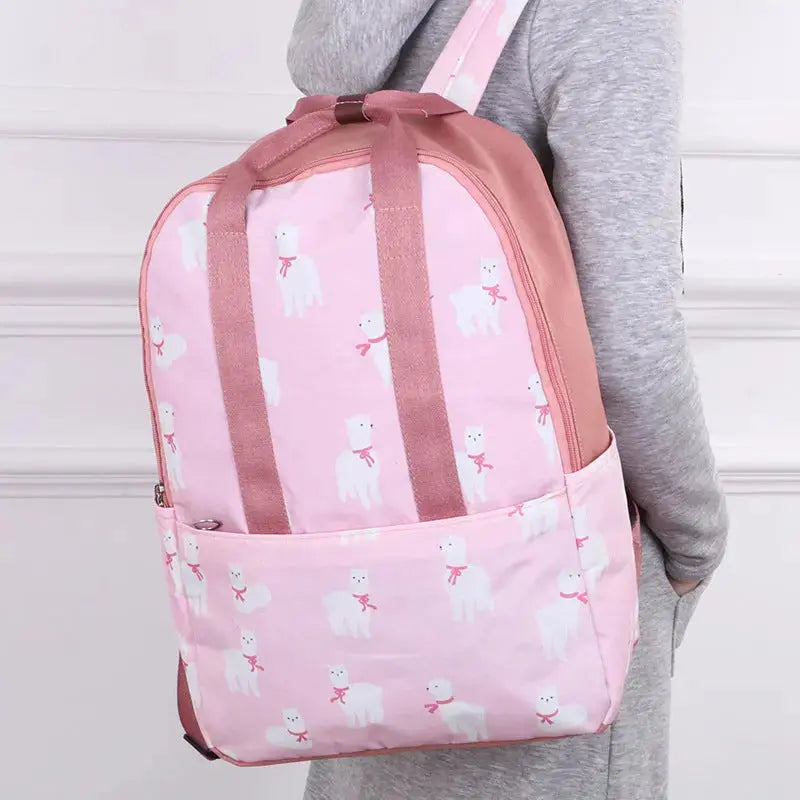 New Korean travel waterproof backpack Angel Wishes