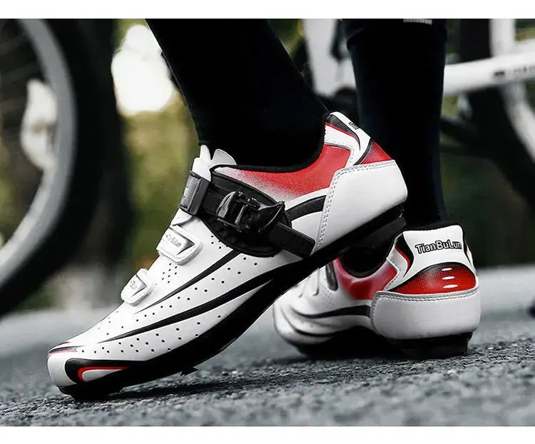 Outdoor Non-lock Cycling Shoes, Rubber Sole Men And Women Couple All-terrain Cycling Shoes Angel Wishes