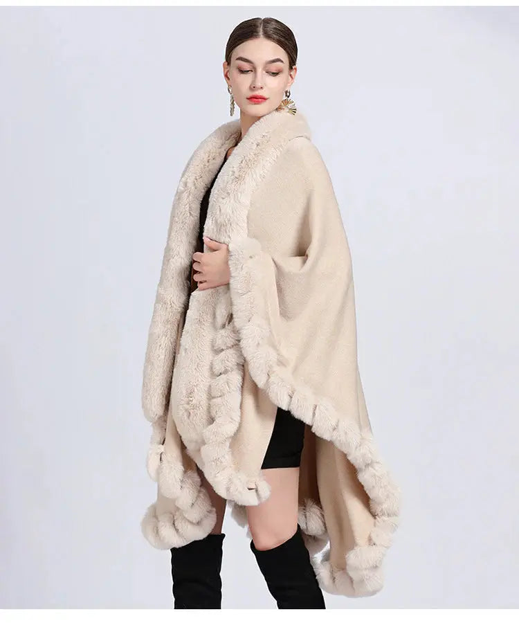 Irregular Oversized Knitted Shawl Cardigan Baggy Coat Angel Wishes