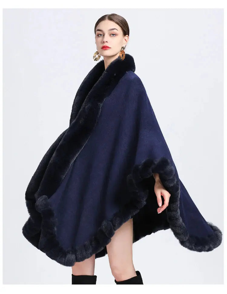 Irregular Oversized Knitted Shawl Cardigan Baggy Coat Angel Wishes