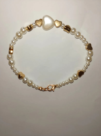 Stunning Pearl Bracelet Angel Wishes