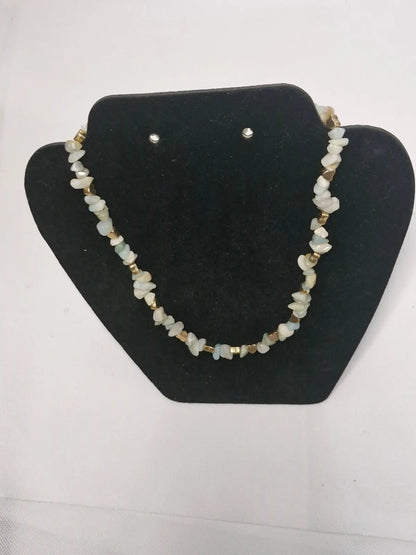 Beaded Handmade Jewelry Set Angel Wishes