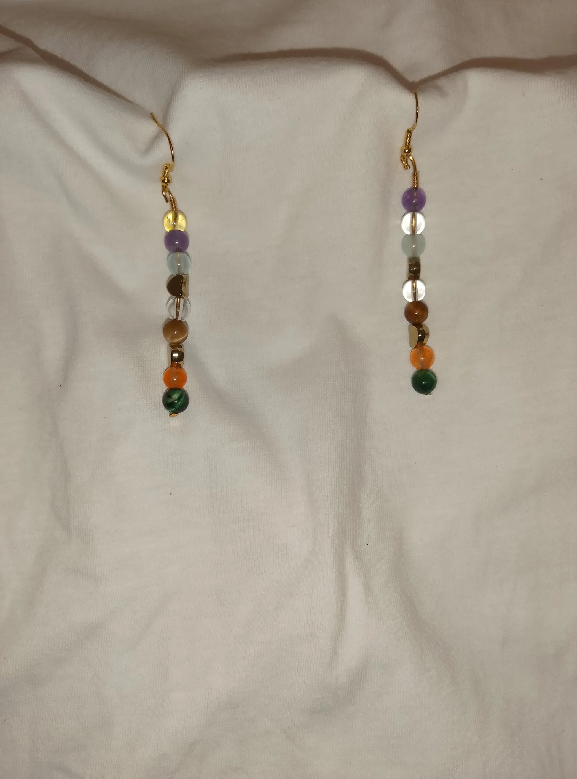 Beaded Jewelry Set Mixed stones beads Jewelry Angel Wishes