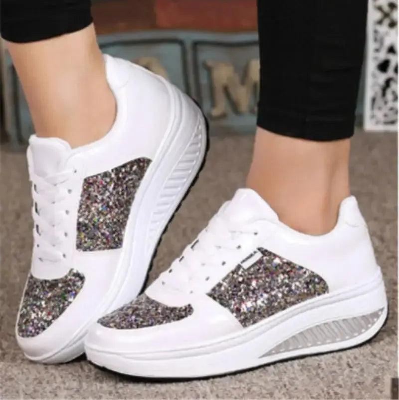 Sequin women's sneakers Angel Wishes