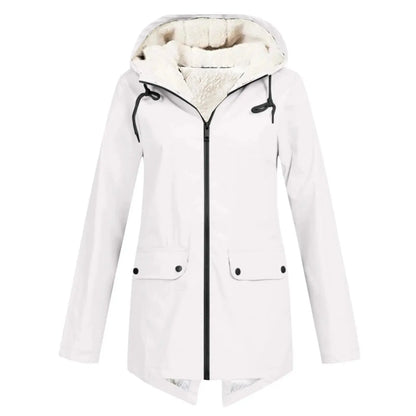 Shell Jacket European And American Autumn And Winter Outdoor Fleece Padded Coat Angel Wishes