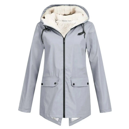 Shell Jacket European And American Autumn And Winter Outdoor Fleece Padded Coat Angel Wishes