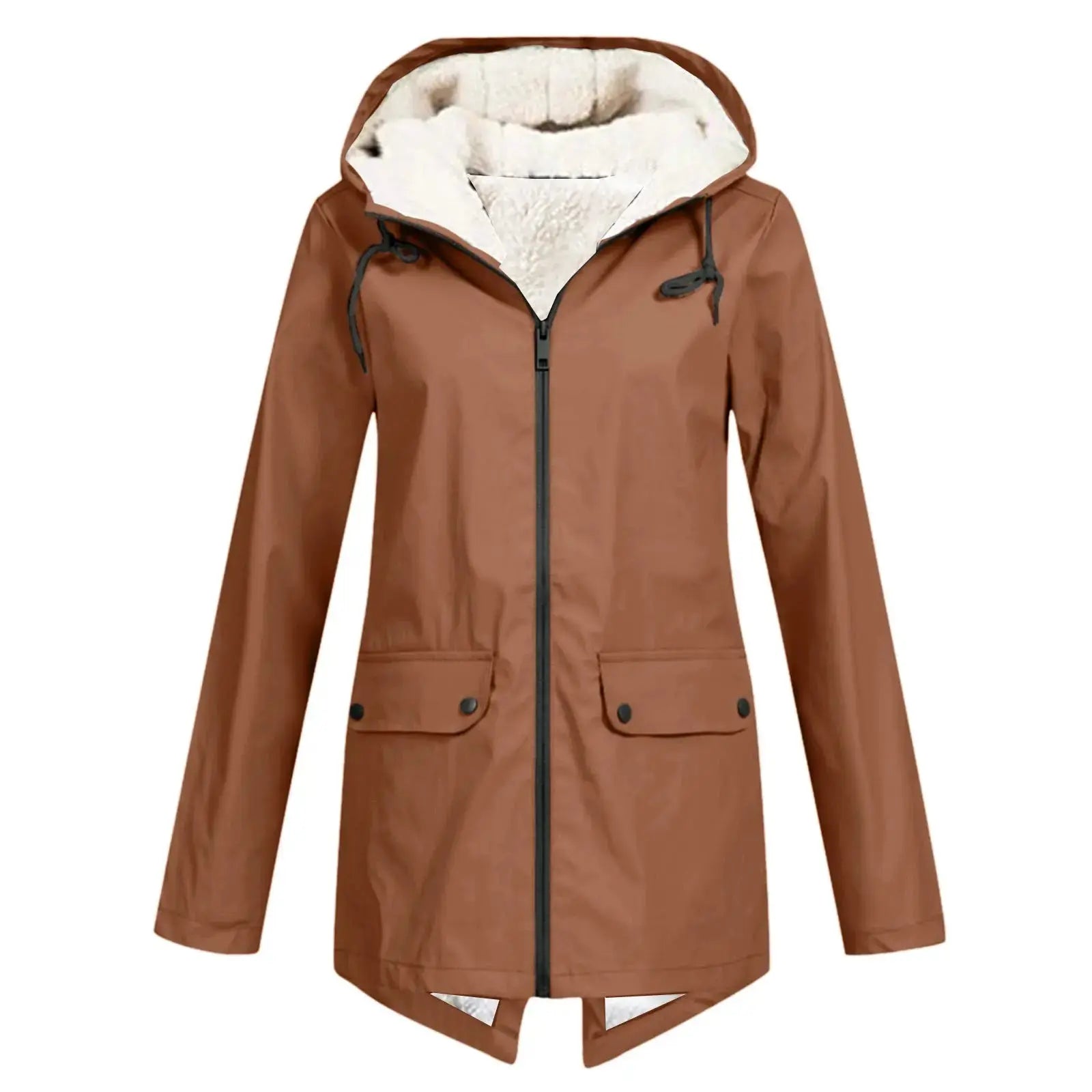 Shell Jacket European And American Autumn And Winter Outdoor Fleece Padded Coat Angel Wishes