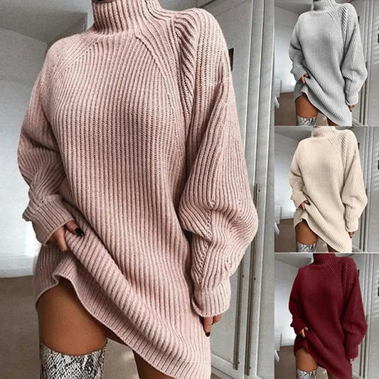 Warm Women Sweater Dress Angel Wishes