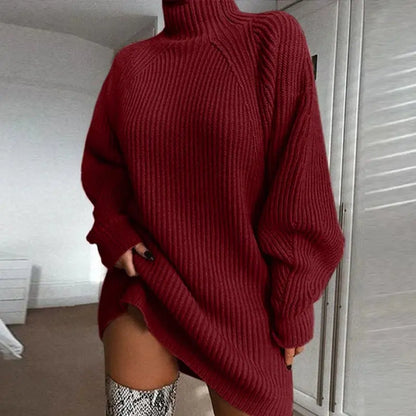 Warm Women Sweater Dress Angel Wishes