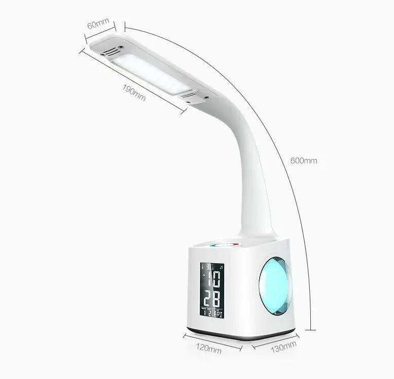 Study LED Desk Lamp USB Charging Port Angel Wishes