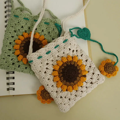 Sunflower Purse Angel Wishes