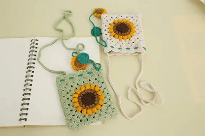 Sunflower Purse Angel Wishes