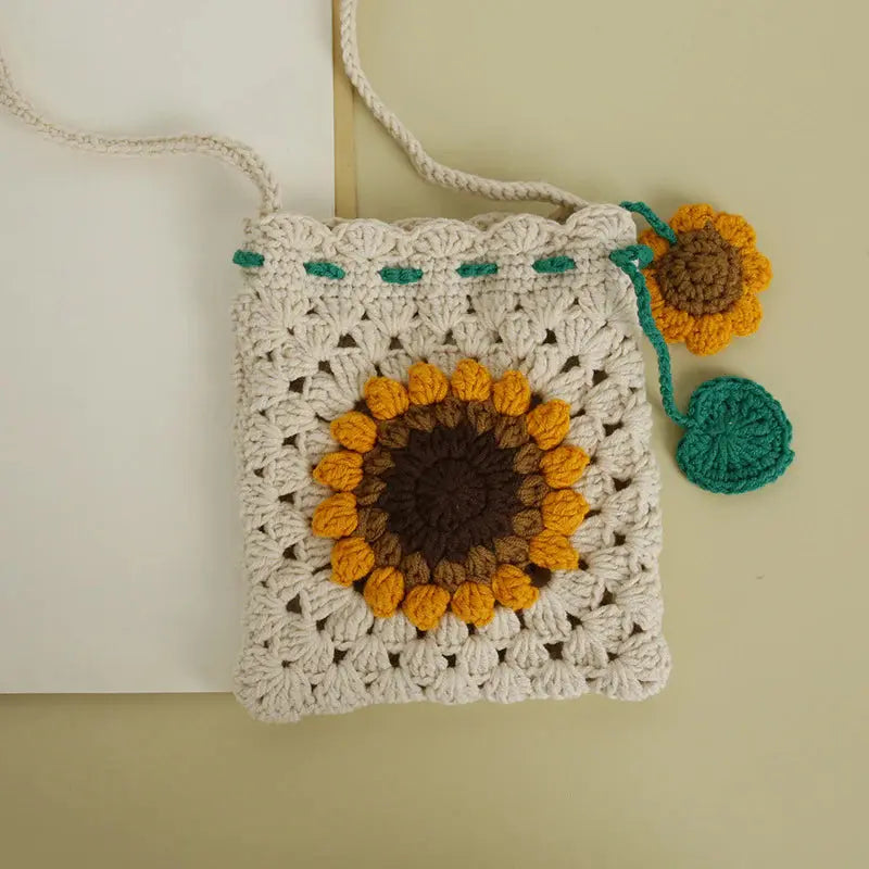 Sunflower Purse Angel Wishes