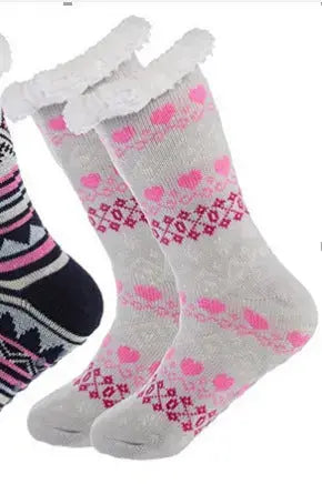 Thickened Non-slip Indoor Knitted Woolen Socks Angel Wishes