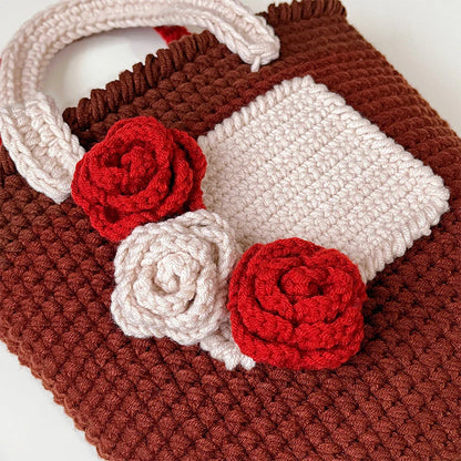 Vintage Wool Woven The Rose Package Angel Wishes