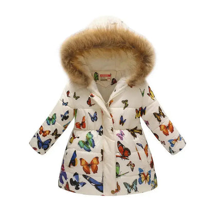 Winter Child Jackets Cotton Padded Coat Angel Wishes