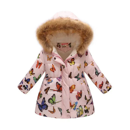 Winter Child Jackets Cotton Padded Coat Angel Wishes