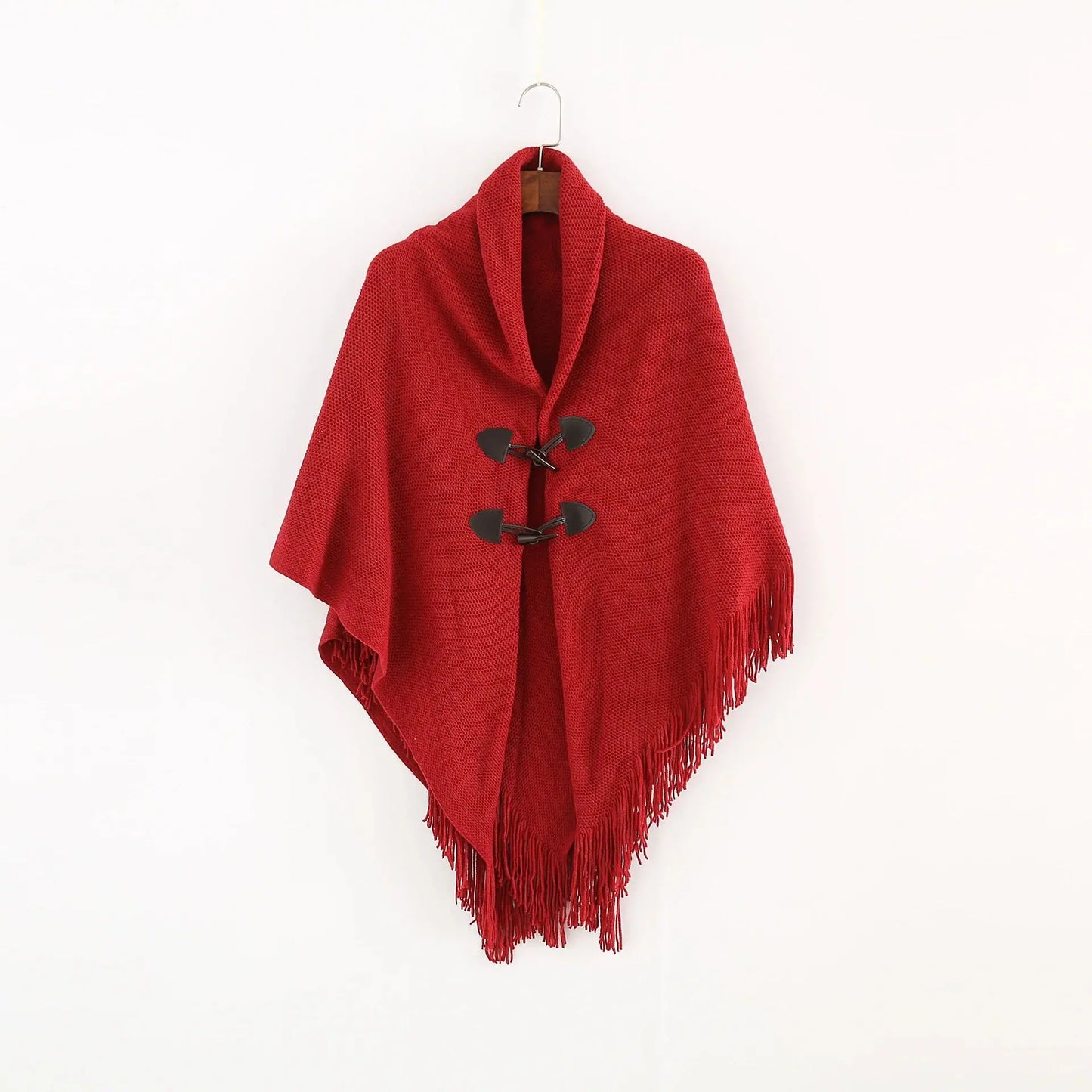 Loose Knitted Kimono Poncho Shawl Cardigan Angel Wishes