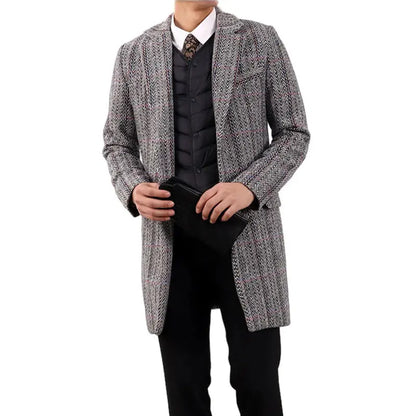 Winter Men's Thickened Coat Angel Wishes