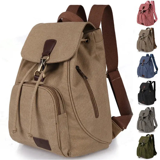 Ladies Canvas Backpack Angel Wishes