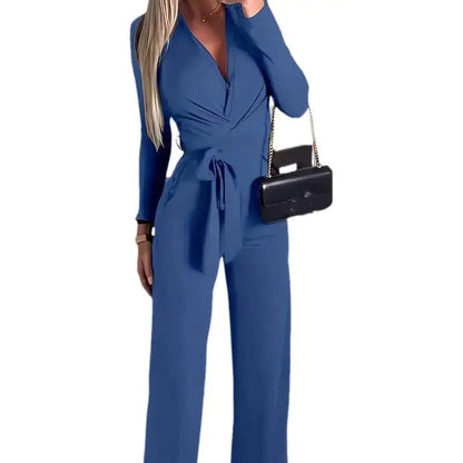 Women's Fashion Personality Solid Color Jumpsuit Angel Wishes