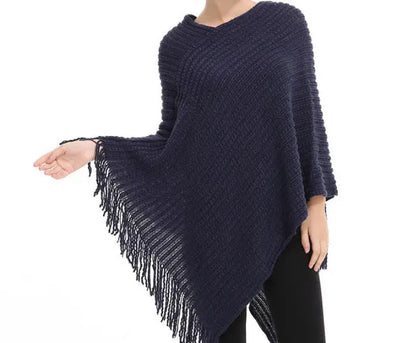 Knitted Cloak Shawl Angel Wishes