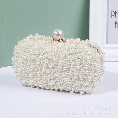 Pearl Dinner Clutch Bag Angel Wishes