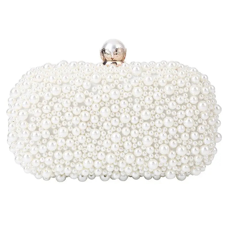 Pearl Dinner Clutch Bag Angel Wishes