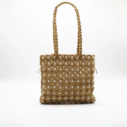 Woven Handbags Pearl Handbag Angel Wishes