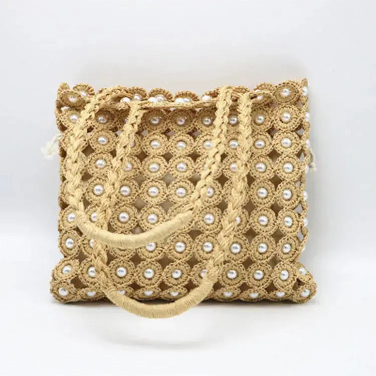 Woven Handbags Pearl Handbag Angel Wishes